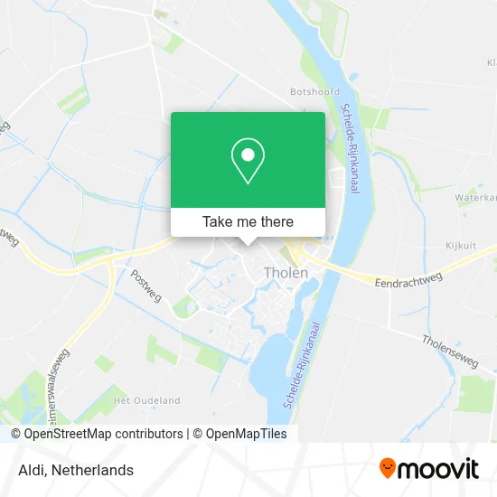 Aldi map