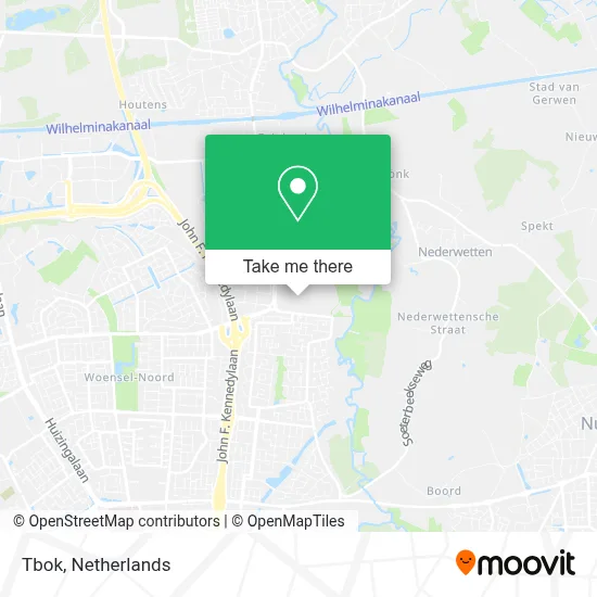Tbok map