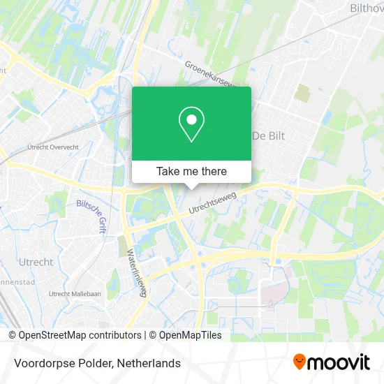 Voordorpse Polder map