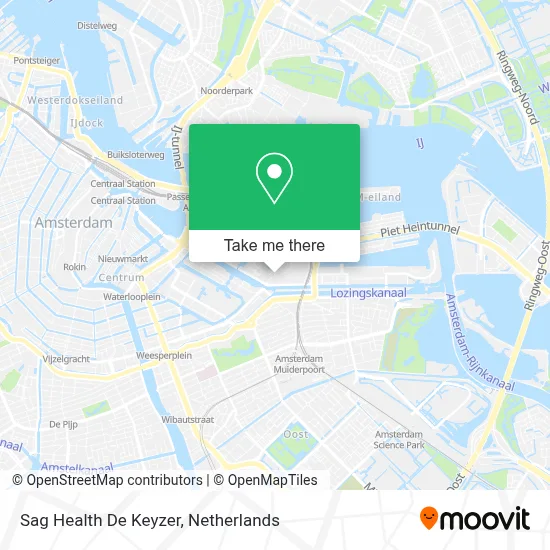 Sag Health De Keyzer Karte