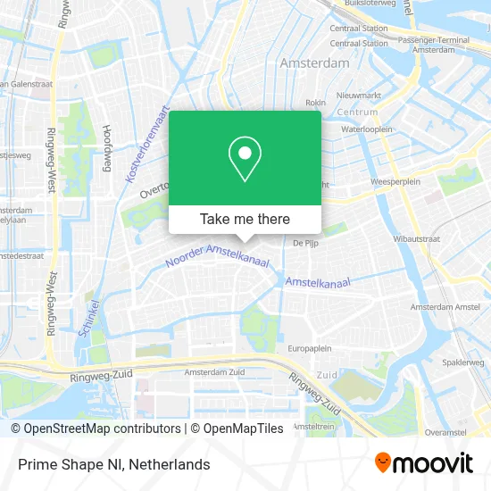 Prime Shape Nl map