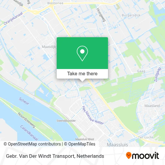 Gebr. Van Der Windt Transport map
