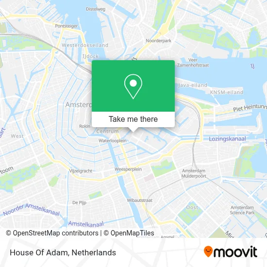 House Of Adam map