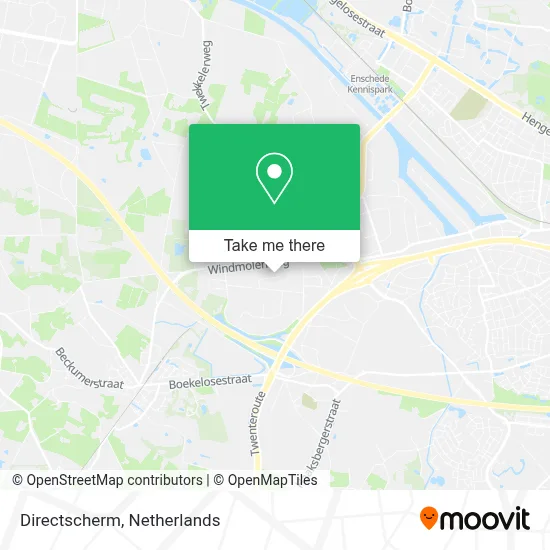 Directscherm Karte