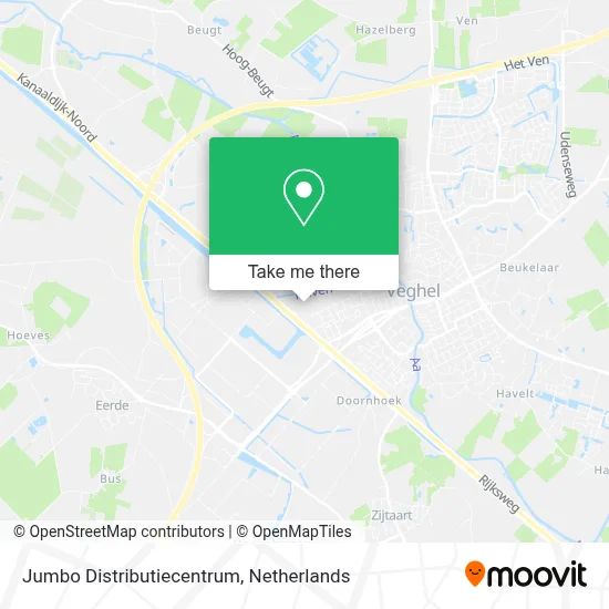Jumbo Distributiecentrum map