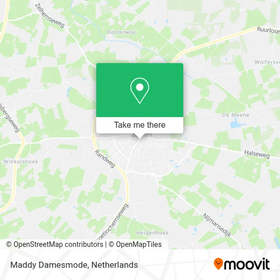 Maddy Damesmode map