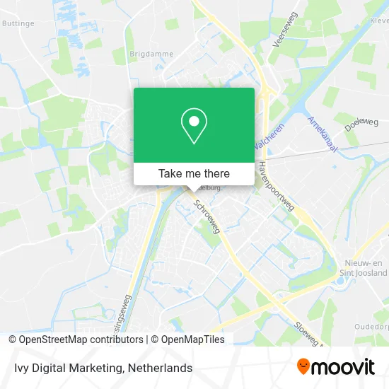Ivy Digital Marketing map