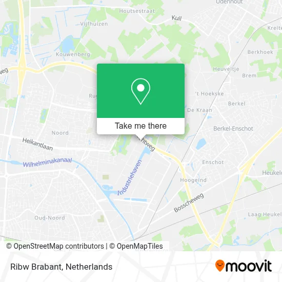 Ribw Brabant map