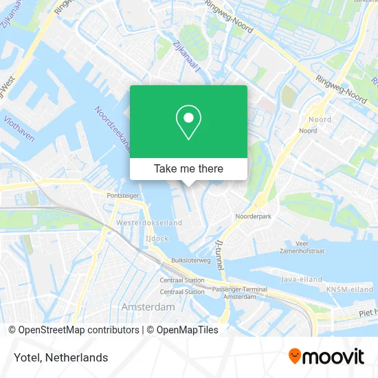Yotel map