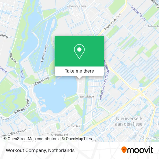 Workout Company map