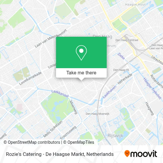 Rozie's Catering - De Haagse Markt map