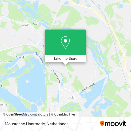 Moustache Haarmode map