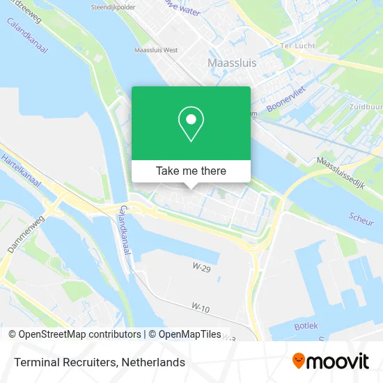 Terminal Recruiters map