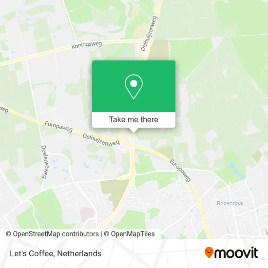 Let's Coffee map