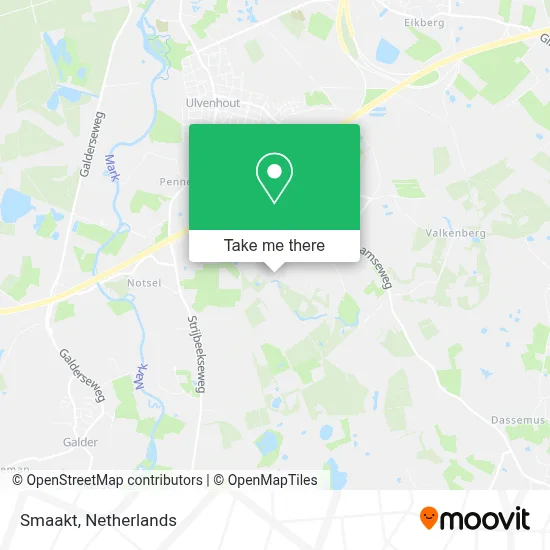 Smaakt map