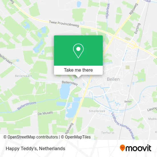 Happy Teddy's map