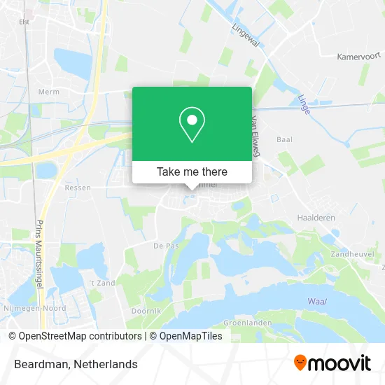 Beardman map