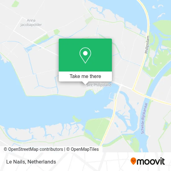 Le Nails map