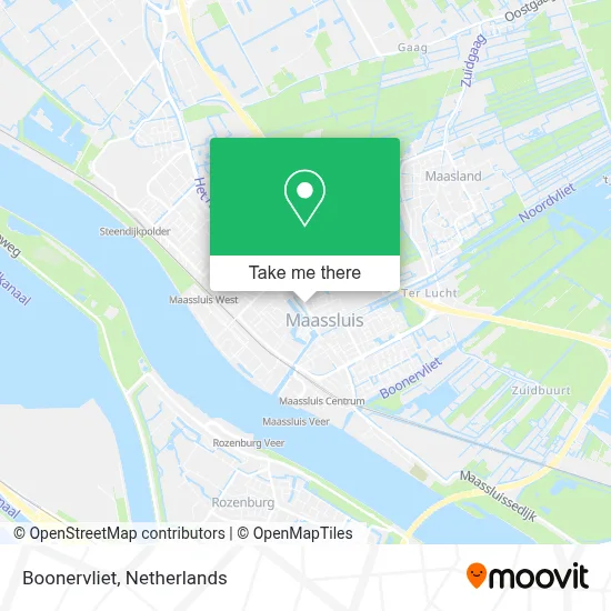 Boonervliet map