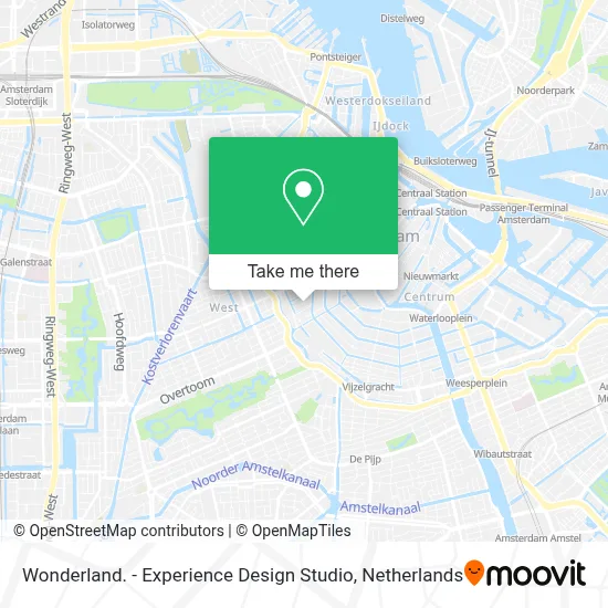 Wonderland. - Experience Design Studio map