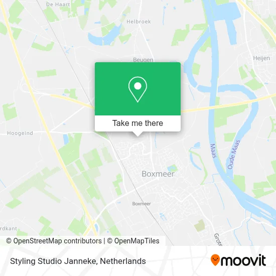 Styling Studio Janneke map