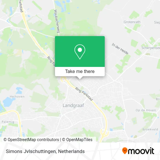 Simons Jvlschuttingen map