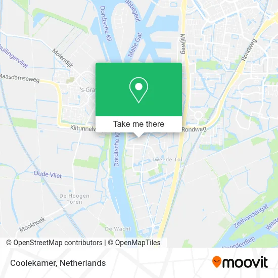 Coolekamer map