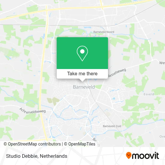 Studio Debbie map