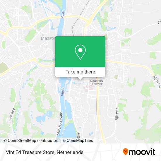 Vint'Ed Treasure Store map