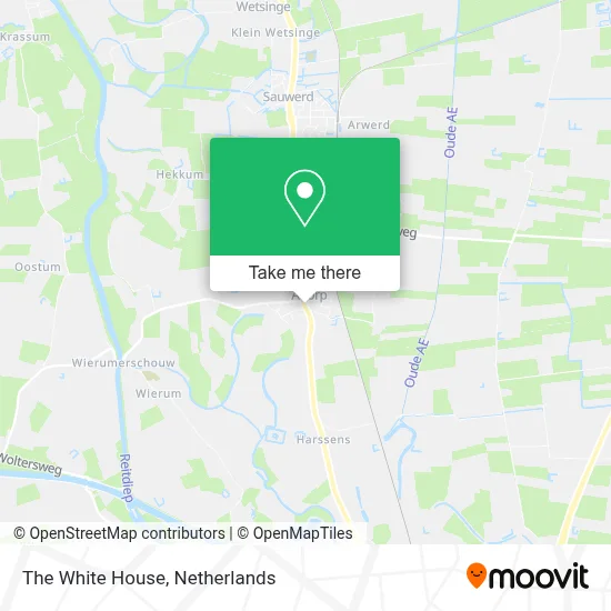 The White House map