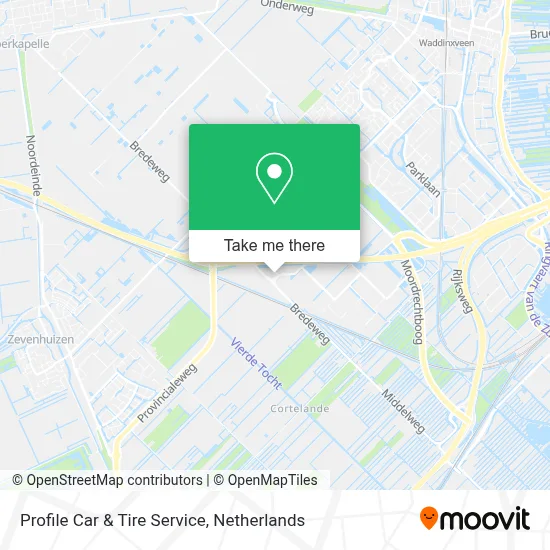 Profile Car & Tire Service map