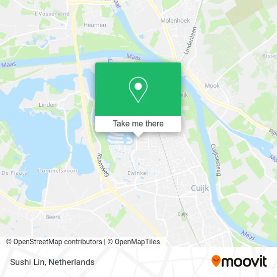 Sushi Lin map