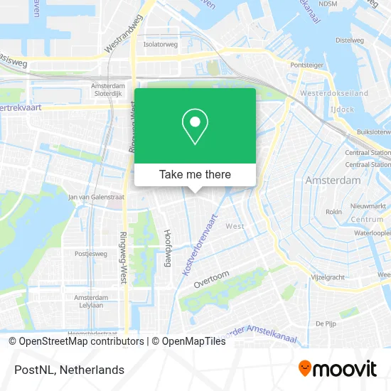 Postnl map
