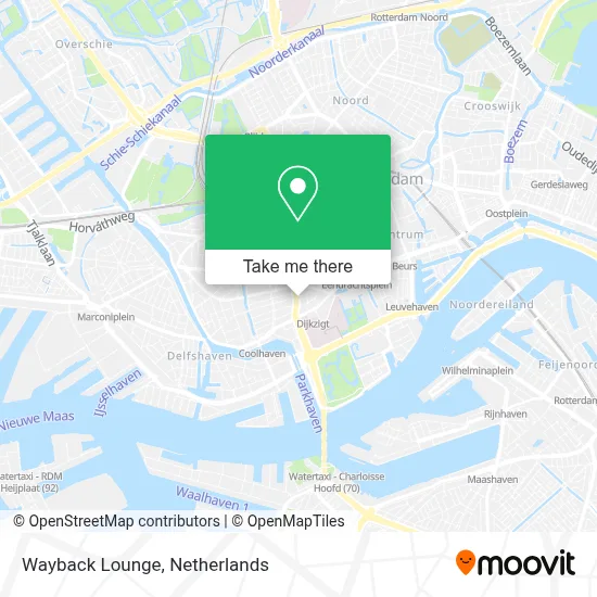 Wayback Lounge map