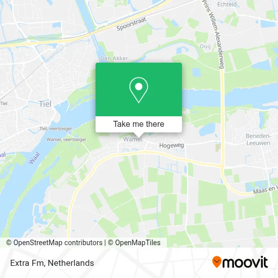 Extra Fm map