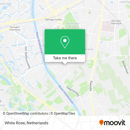 White Rose map