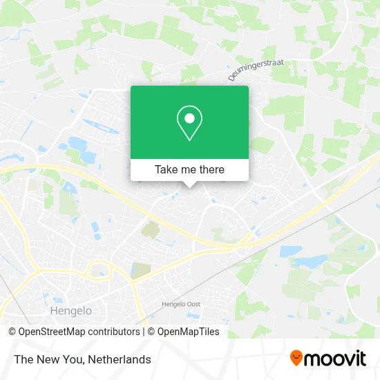 The New You map
