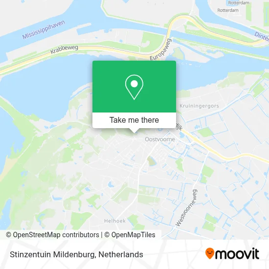 Stinzentuin Mildenburg map