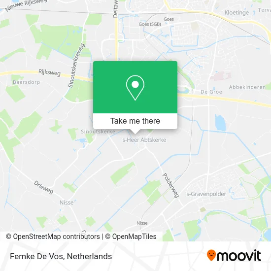 Femke De Vos map