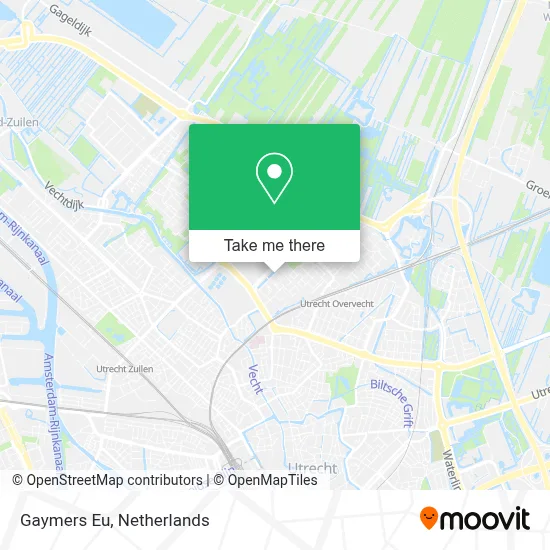 Gaymers Eu map