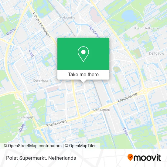 Polat Supermarkt map