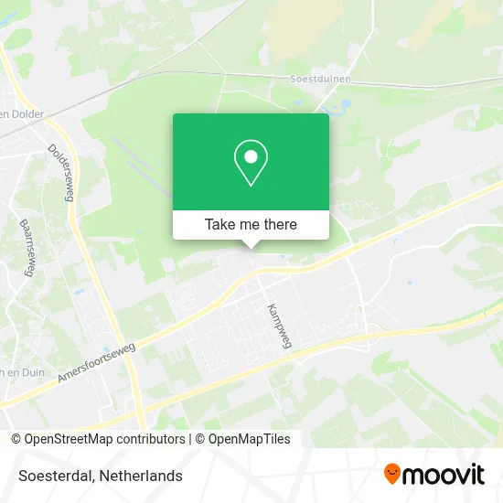 Soesterdal map