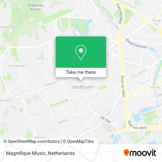 Magnifique Music map