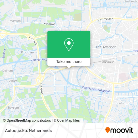 Autootje.Eu map