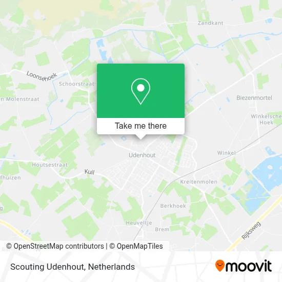 Scouting Udenhout map