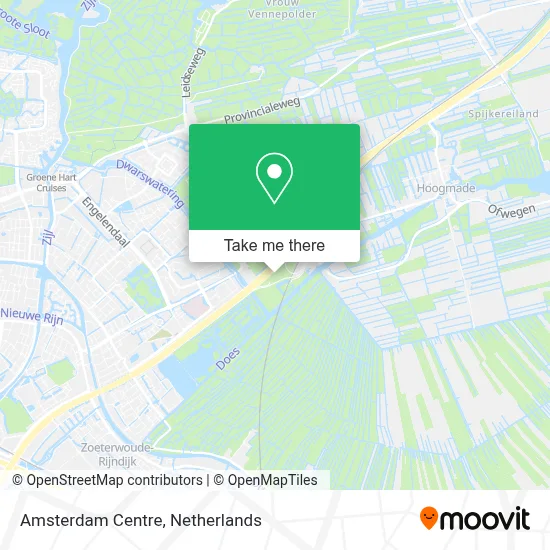 Amsterdam Centre map