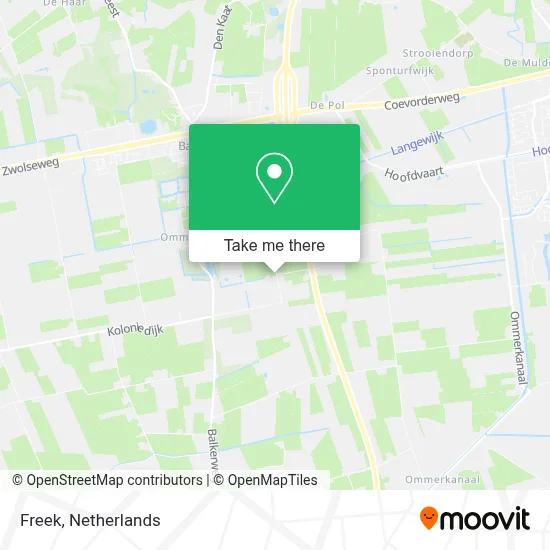 Freek map