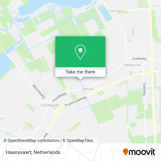 Haansvaart map