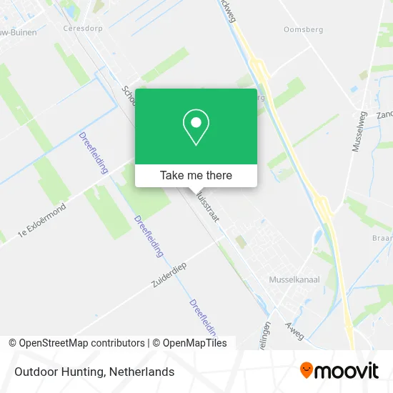 Outdoor Hunting map