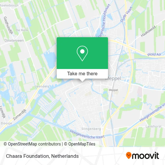 Chaara Foundation map